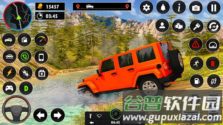 吉普驾驶模拟越野Jeep driving sim offroad games游戏截图1