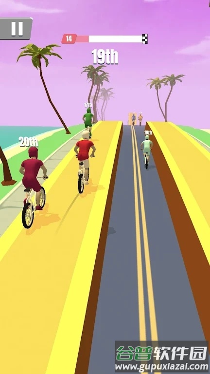 自行车冲刺跑Bike Rush游戏截图1