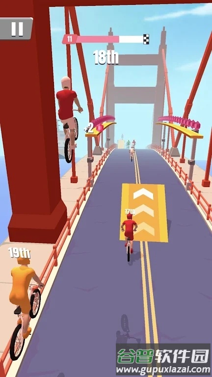 自行车冲刺跑Bike Rush游戏截图4