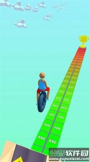 独轮障碍赛Turbo Wheel游戏截图3