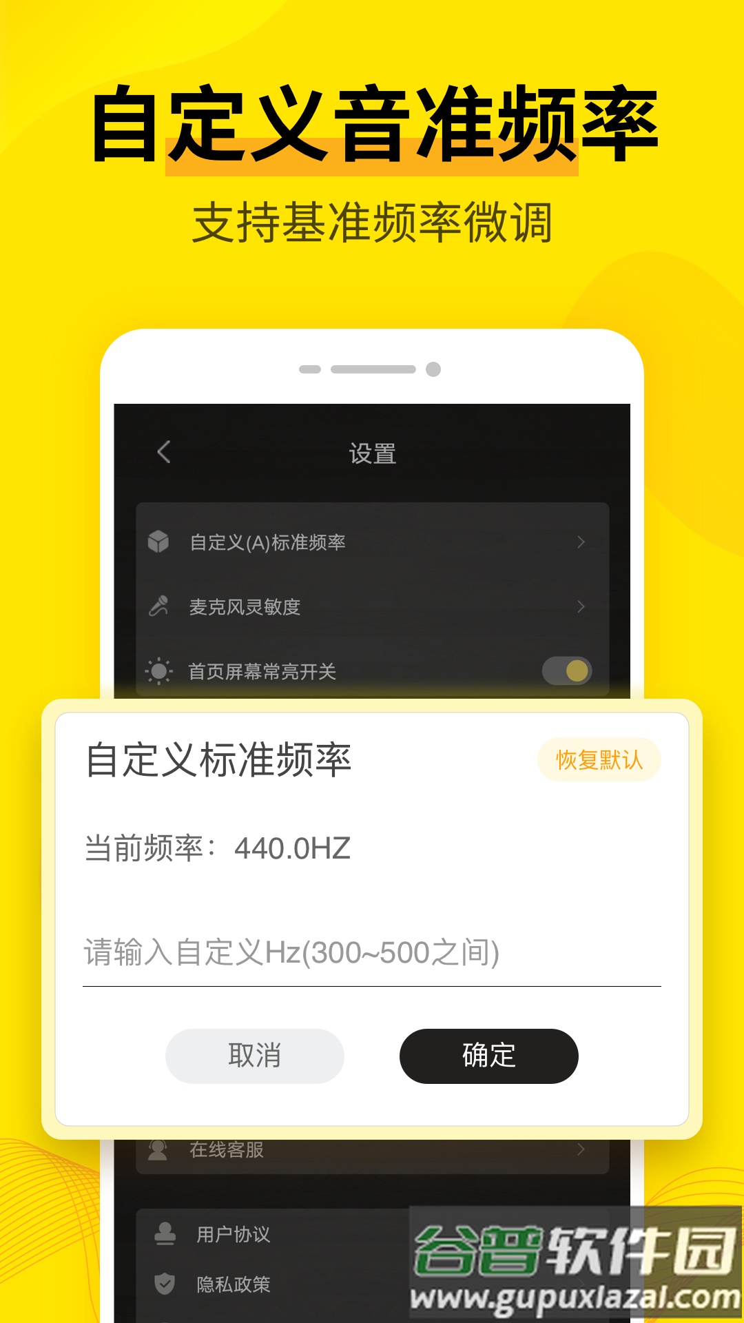 调音器Guitar Tuner app截图4
