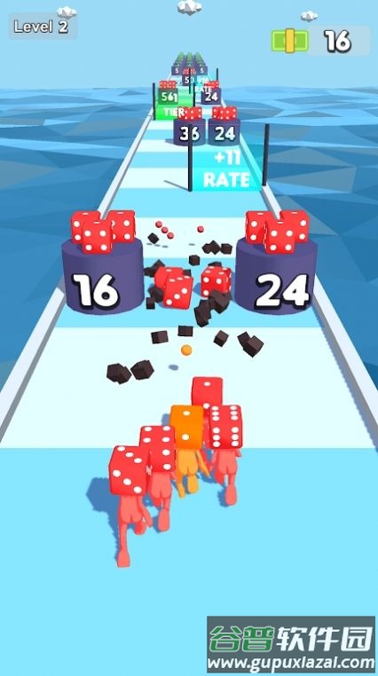 骰子冲刺游戏(Dice Rush)截图3