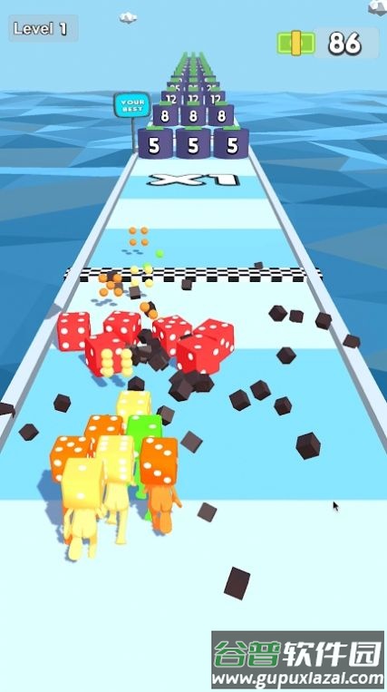 骰子冲刺游戏(Dice Rush)截图4