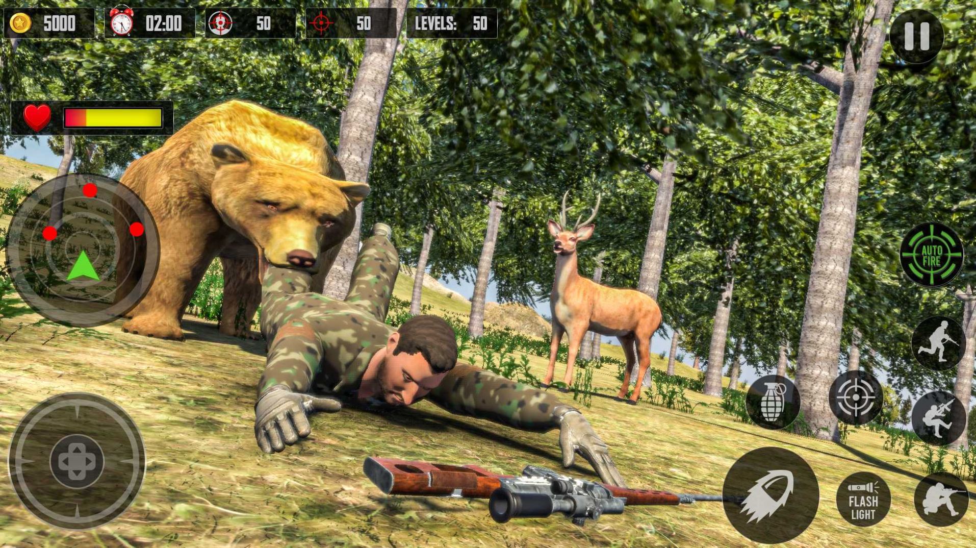 野生狩猎狙击手Hunting Games Deer Hunt Sniper游戏截图1