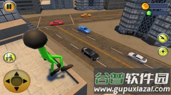绿火柴人绳索英雄游戏下载安装截图2