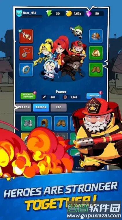 恶魔生还者游戏下载安装(Monster Survivor io)截图3