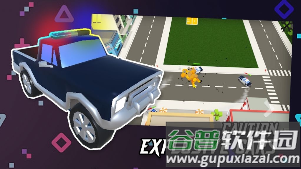 终极漂移追逐游戏(Ultimate Drift Chase: Cop Showdown)截图1