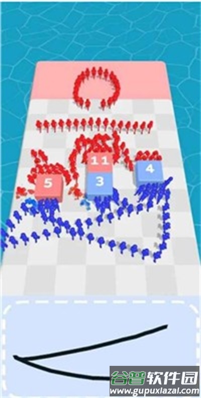 画人推杠竞赛DrawPush截图1