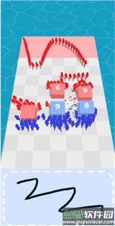 画人推杠竞赛DrawPush截图4