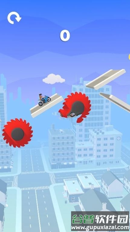摩托车3d冲锋游戏(Rider Rush 3D)截图1