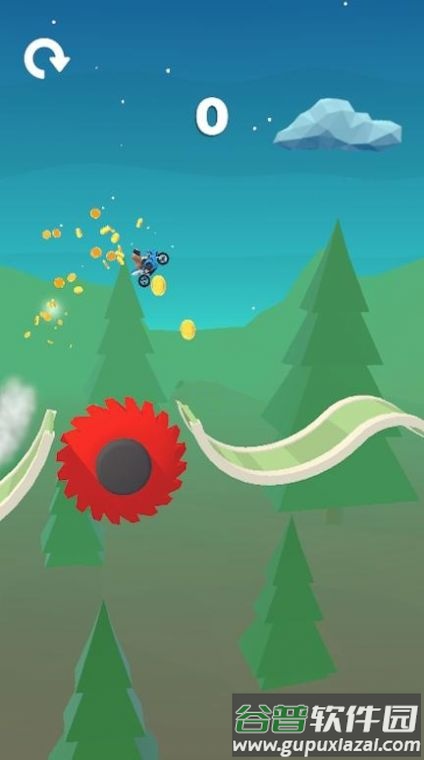 摩托车3d冲锋游戏(Rider Rush 3D)截图3