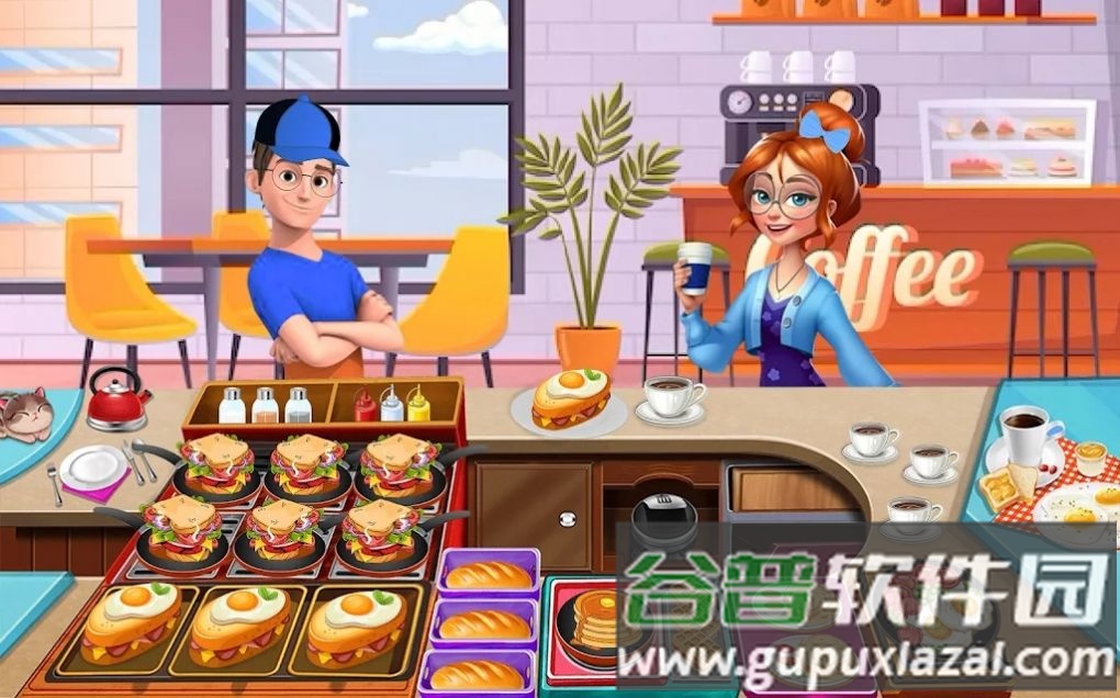 汉堡咖啡馆模拟游戏截图3