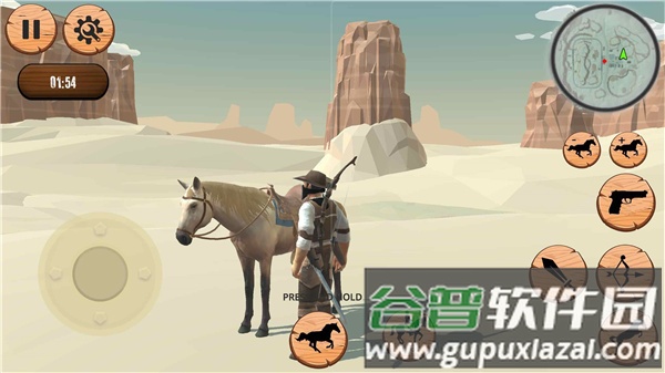西部牛仔模拟器中文版(Western Horse Simulator)截图2