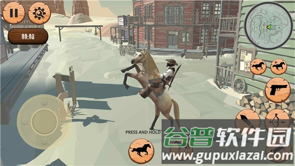 西部牛仔模拟器中文版(Western Horse Simulator)截图3