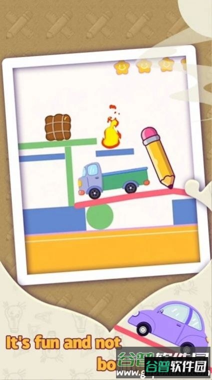 皮卡画线闯关draw line pickup truck游戏截图1