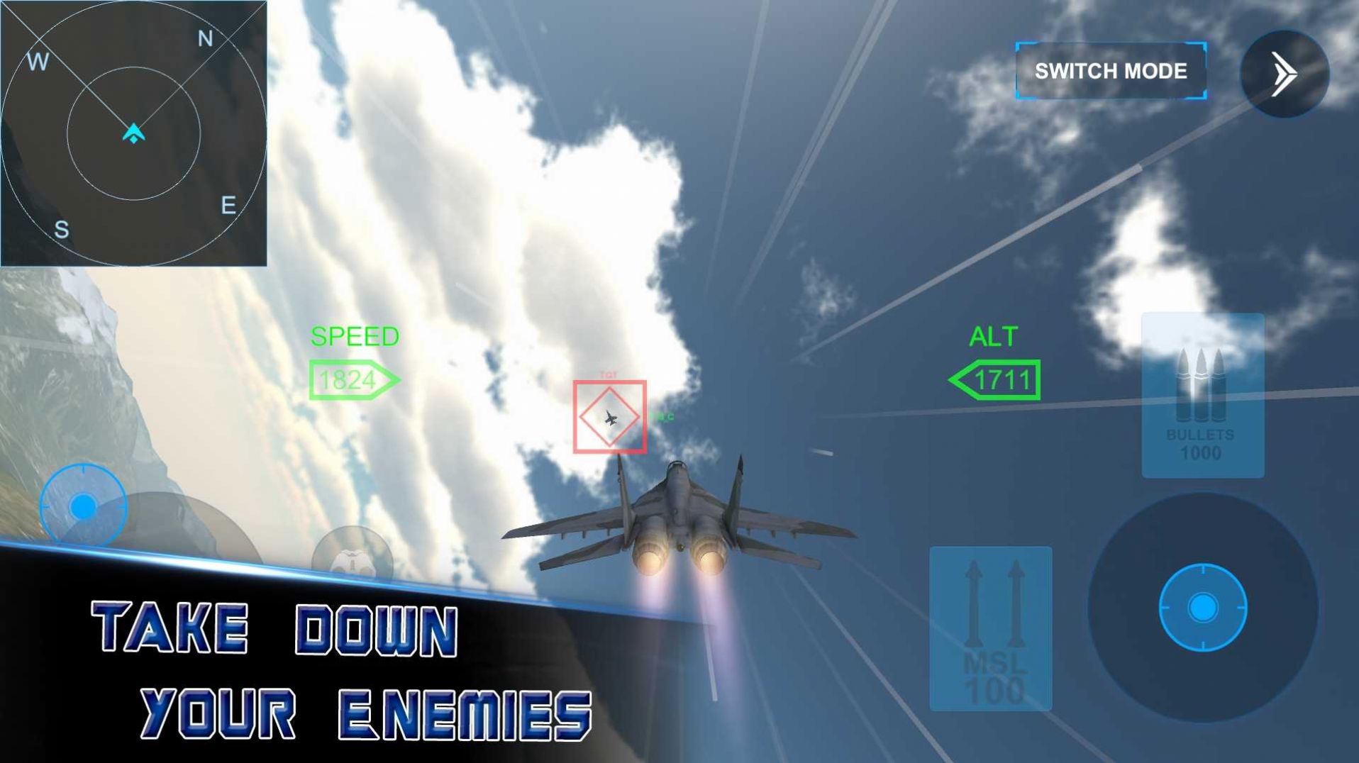 战斗机现代空中作战游戏(Fighter jets: modern sky combat)截图1