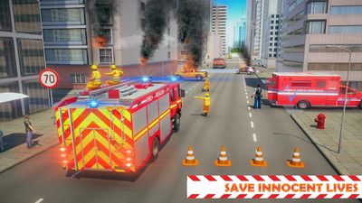 印尼消防车模拟器Fire Engine Simulator截图3