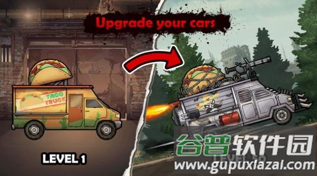战车撞地牢Earn to Die Rogue游戏截图2