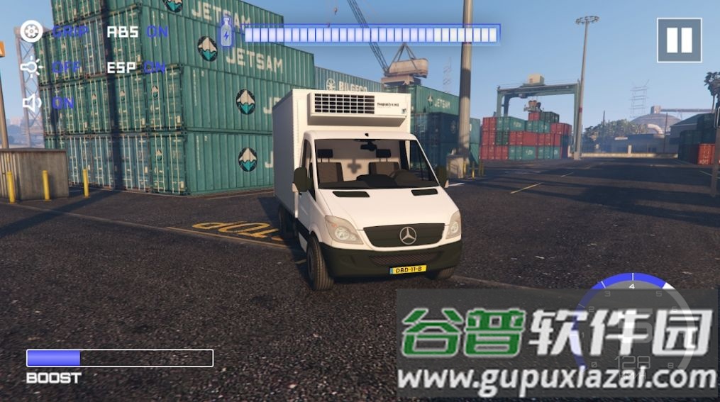 短跑迷你巴士比赛Delivery Mercedes Sprinter游戏截图2