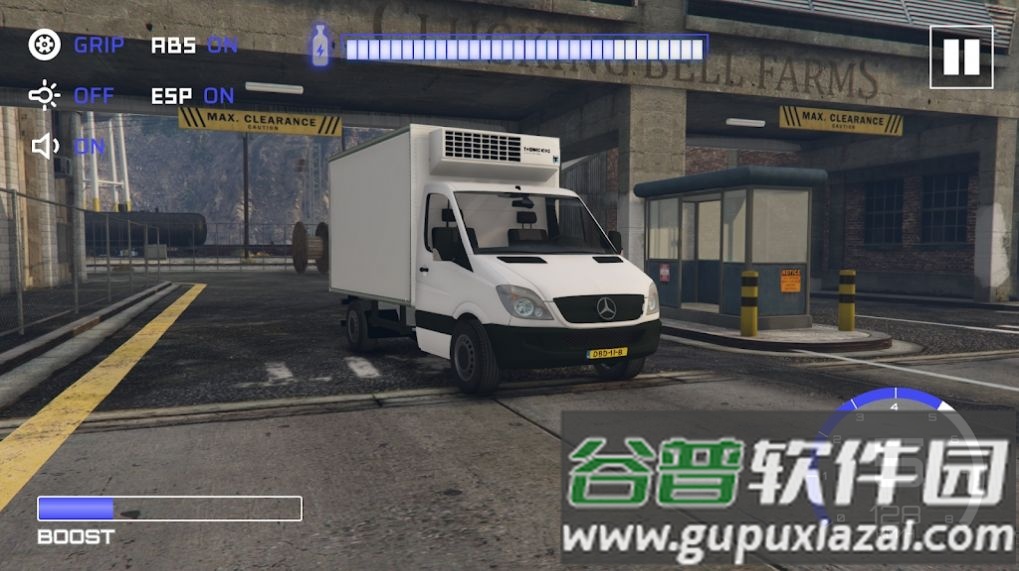 短跑迷你巴士比赛Delivery Mercedes Sprinter游戏截图3