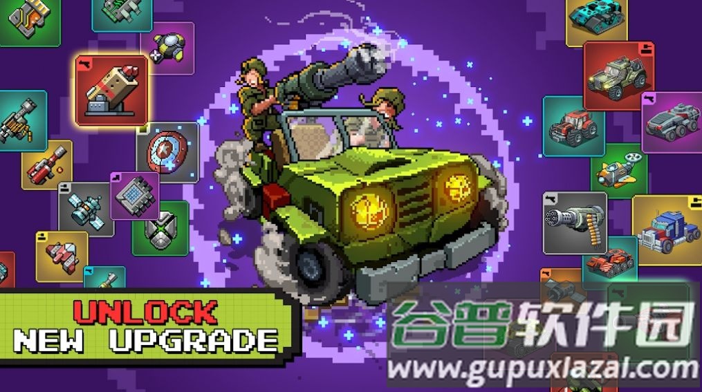 像素战狼军队Jackal Army Retro Shooting截图3