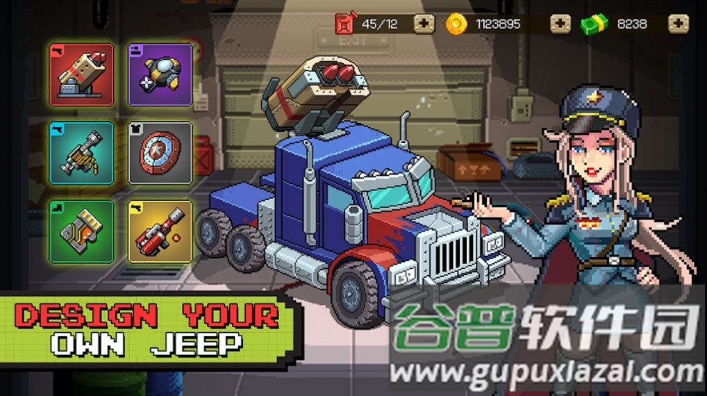 像素战狼军队Jackal Army Retro Shooting截图4