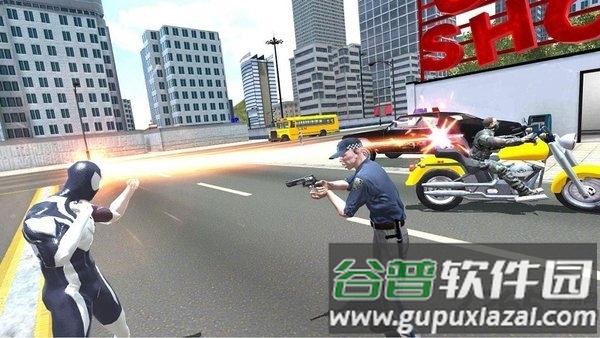 超凡绳索英雄无限金币版截图2