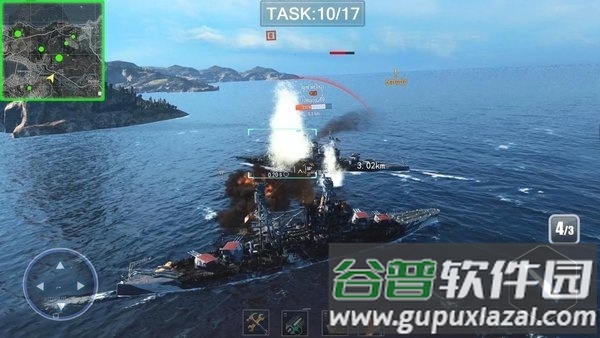 战舰猎杀巅峰海战世界无限金币版截图2
