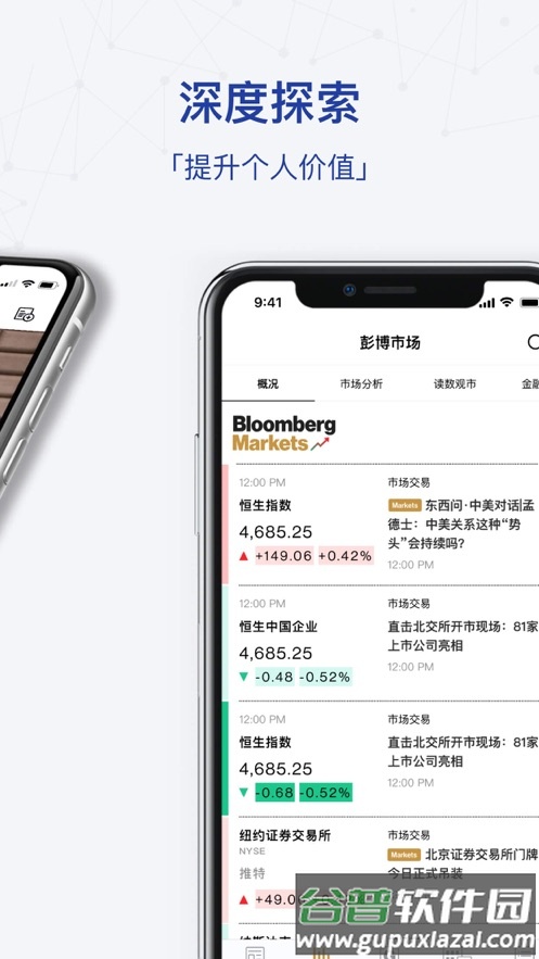 iBloomberg app截图2