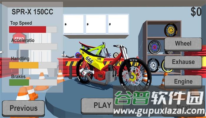 飙车摩托世界Drag Racing Moto截图2