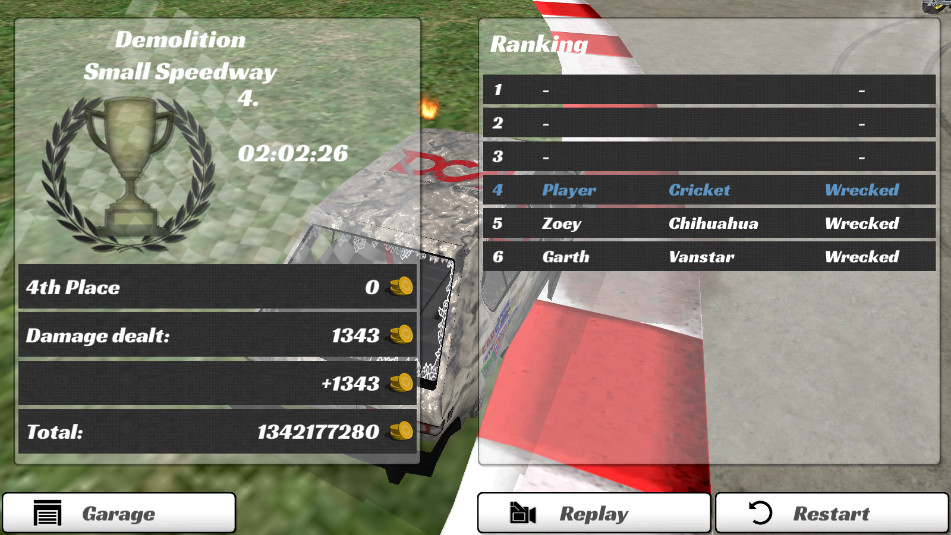 冲撞赛车3无限金币版(Demolition Derby 3)截图4