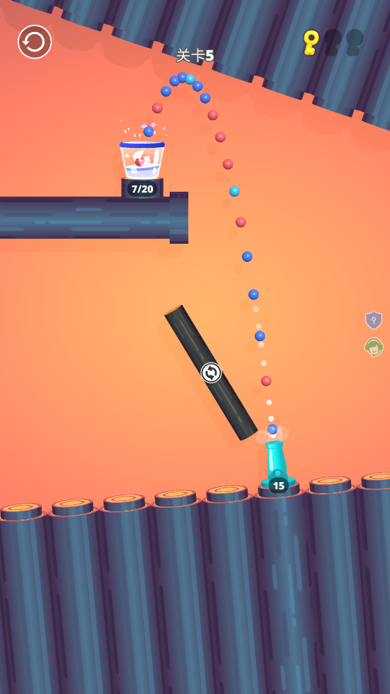 弹球射击游戏截图1