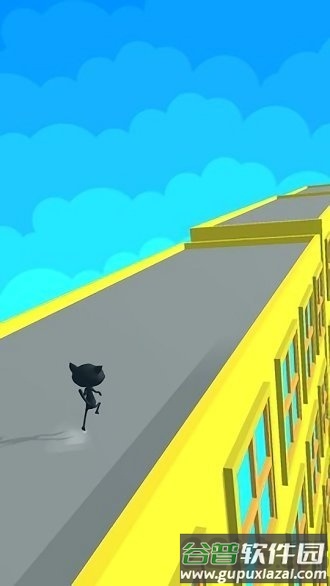 黑猫跳跃无尽跑酷免费版截图1