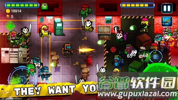 太空僵尸射手中文版下载安装(Zombie In Space)截图1