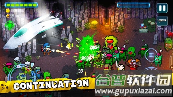 太空僵尸射手中文版下载安装(Zombie In Space)截图2