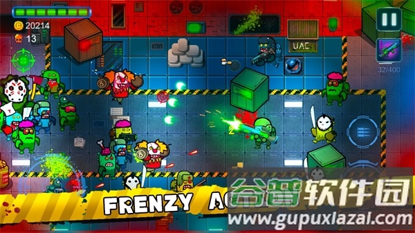 太空僵尸射手中文版下载安装(Zombie In Space)截图3