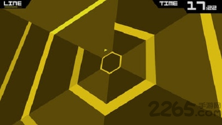 super hexagon游戏