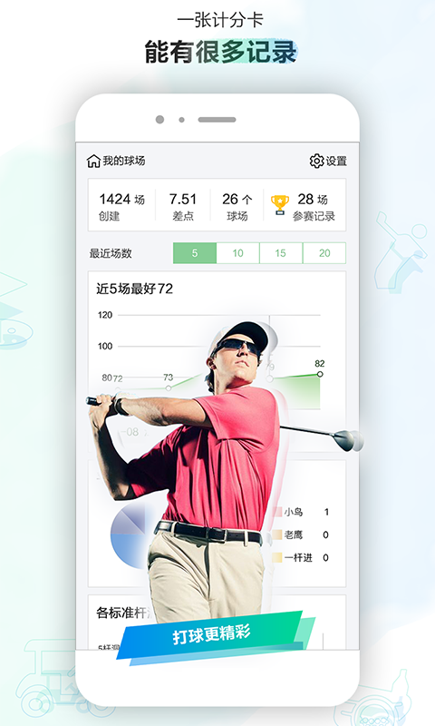 小白球APP 新手必看的高尔夫技巧大全 安卓最新版v1.7.34
