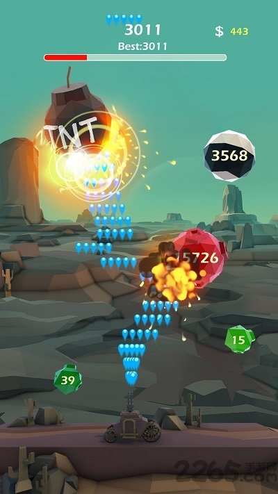 疯狂打陨石无限金币版截图1