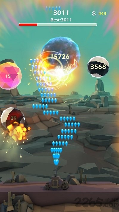 疯狂打陨石无限金币版截图4