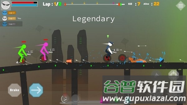 火柴先生独轮生存无限金钱版截图1