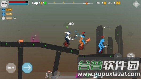 火柴先生独轮生存无限金钱版截图3