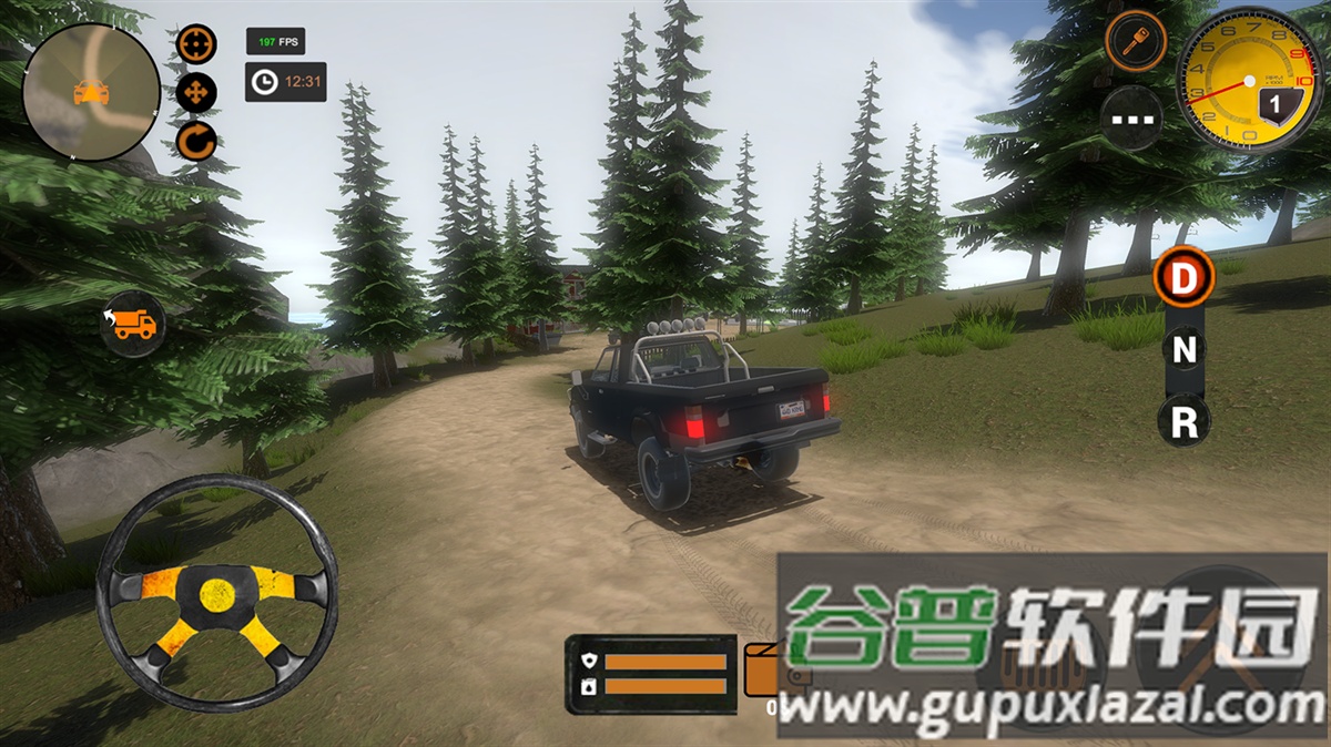 卡车司机森林模拟器手机版(Truck Driver Forest Simulator)截图5