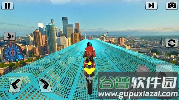 不可能的摩托车轨道无限金币版截图3