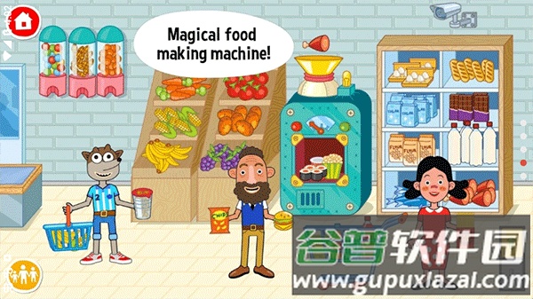 樱花小镇学校小游戏(Pepi Super Stores)截图3