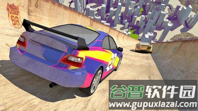 超级坡道汽车特技最新版截图1