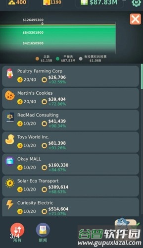 炒股大王下载安装(Stakeholder Game)截图4
