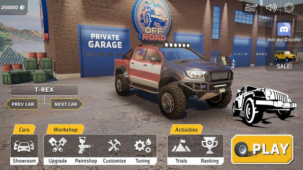 越野赛车无限金币钻石版(Offroad Adventure)截图1