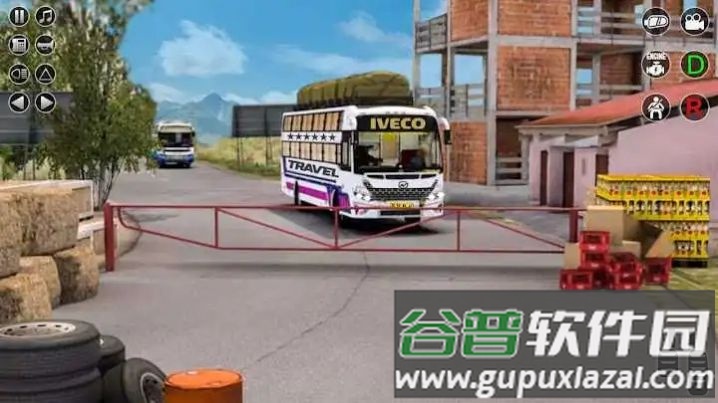 长途汽车驾驶模拟器3D游戏截图1
