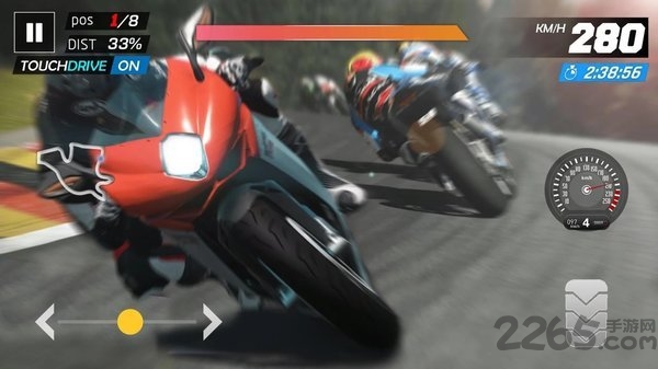 疯狂赛车摩托3d无限金币版截图1